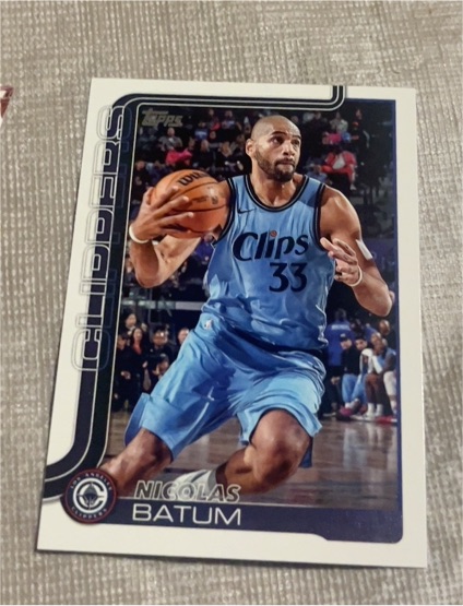 2025-26 Topps #146 Nicolas Batum — front