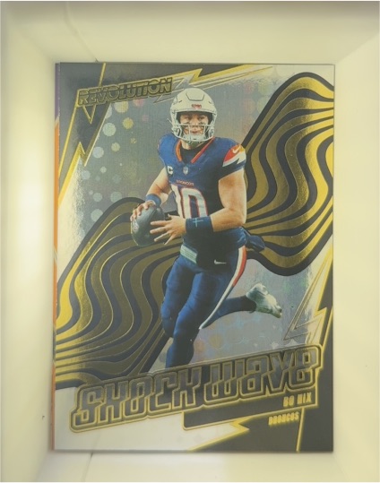 2025 Panini Revolution #16 Bo Nix Shockwave — front