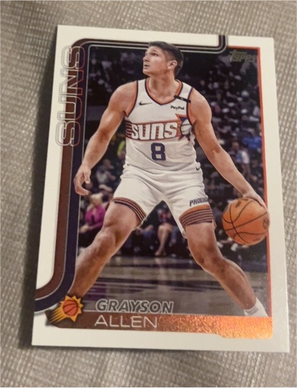 2025-26 Topps #161 Grayson Allen — front