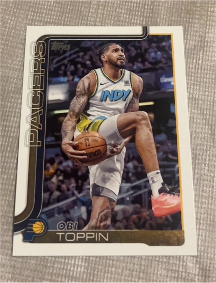 2025-26 Topps #51 Obi Toppin — front