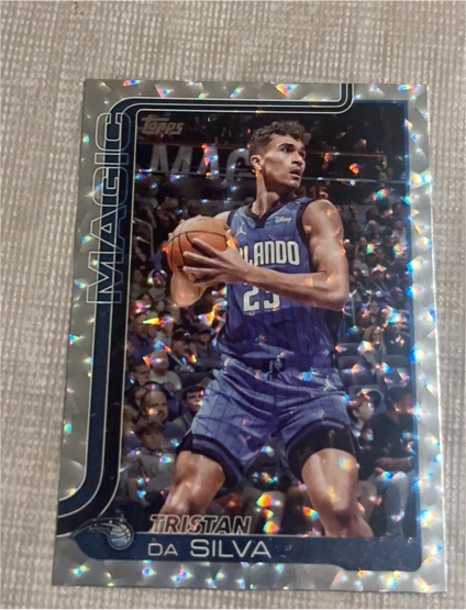 2025-26 Topps #93 Tristan Da Silva — front