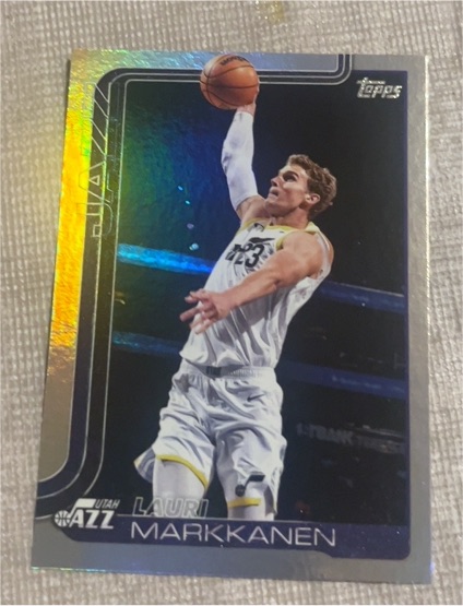 2025-26 Topps #129 Lauri Markkanen — front