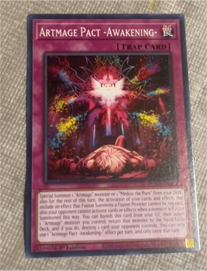 Yu-Gi-Oh! Duelist Advance #DUAD-EN075 Artmage Pact -Awakening- — front