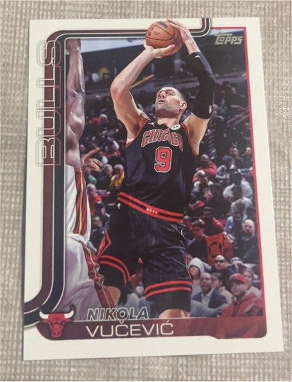 2025-26 Topps #36 Nikola Vucevic — front