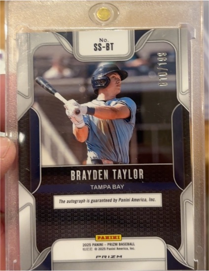 2025 Panini Prizm Baseball #SS-BT Brayden Taylor — front