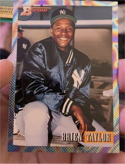1993 Bowman #370 Brien Taylor — front