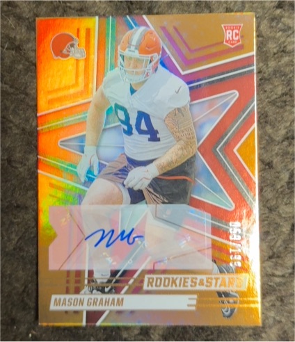 2025 Panini Rookies And Stars #156 Mason Graham — front