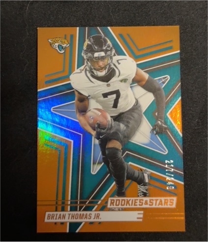 2025 Panini Rookies & Stars #83 Brian Thomas Jr. — front