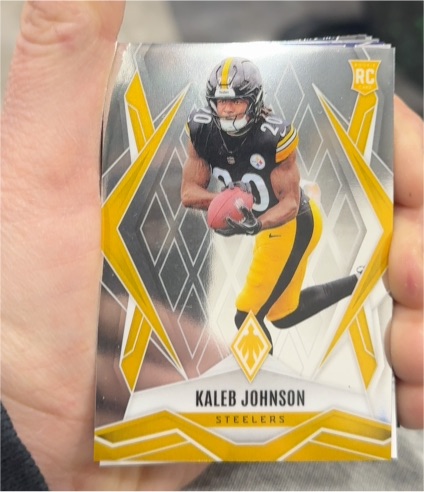 2025 Panini Phoenix #182 Kaleb Johnson — front