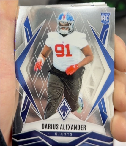 2025 Panini Phoenix #219 Darius Alexander — front