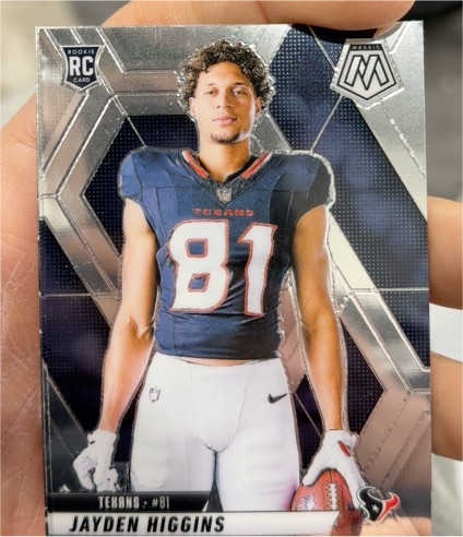 2025 Panini Mosaic #286 Jayden Higgins — front