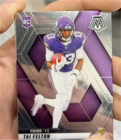 2025 Panini Mosaic #329 Tai Felton — front