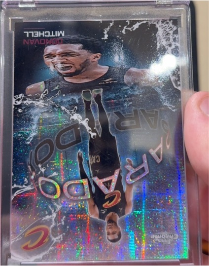 2025-26 Topps Chrome #Px-7 Donovan Mitchell — front