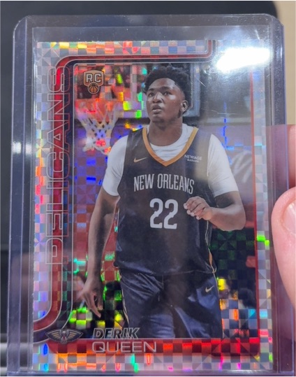 2025-26 Topps Chrome #263 Derik Queen — front