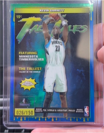 2025-26 Topps Chrome #TT-14 Kevin Garnett Tall Tales — front
