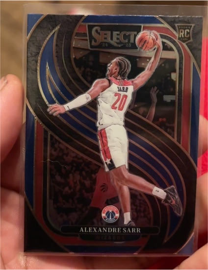 2024-25 Panini Select #185 Alexandre Sarr — front