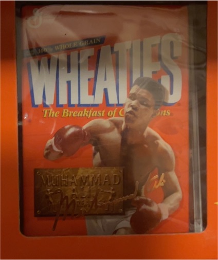 1999 Wheaties Muhammad Ali The Greatest Mini Box — front