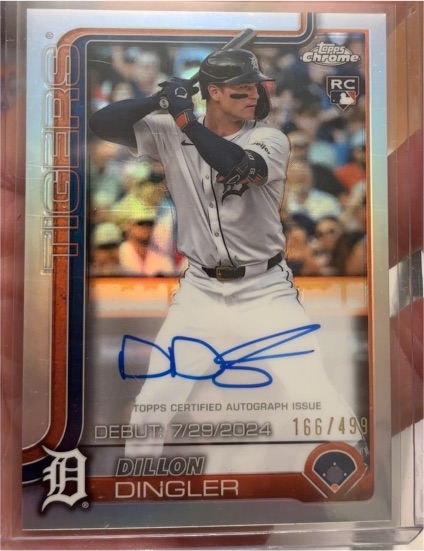 2025 Topps Chrome #RA-DD Dillon Dingler — front