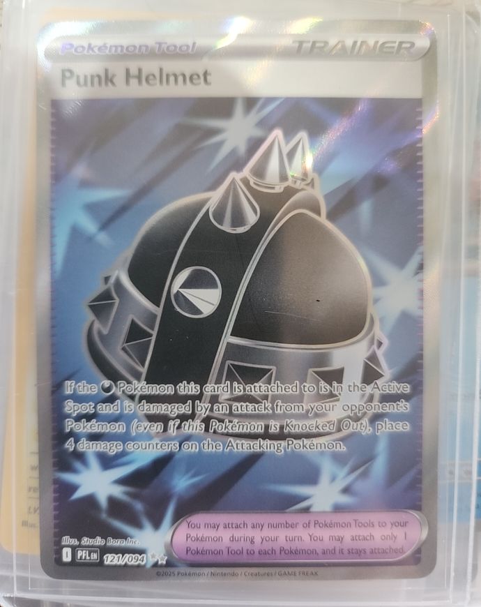 2025 Pokémon TCG #121 Punk Helmet — front