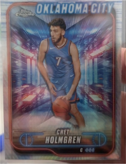 2024 Topps Chrome Chet Holmgren #C 444 — front