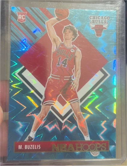 2024-25 Panini NBA Hoops #295 Matas Buzelis — front