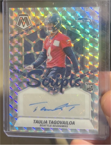 2024 Panini Mosaic #RS-TTA Taulia Tagovailoa Rookie Scripts — front