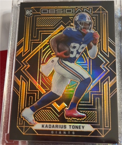 2023 Panini Obsidian RC Kadarius Toney — front
