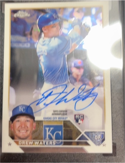 2023 Topps Chrome #RA-DW Drew Waters — front