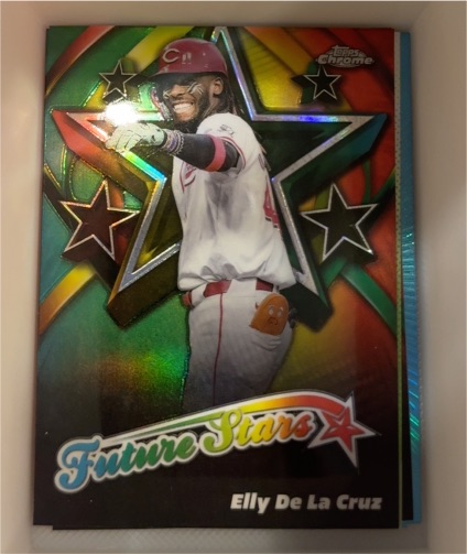 2025 Topps Chrome #FS-7 Elly De La Cruz Future Stars — front