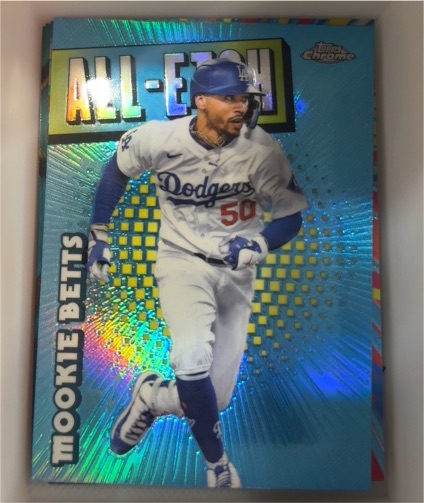 2025 Topps Chrome #CAE-9 Mookie Betts — front