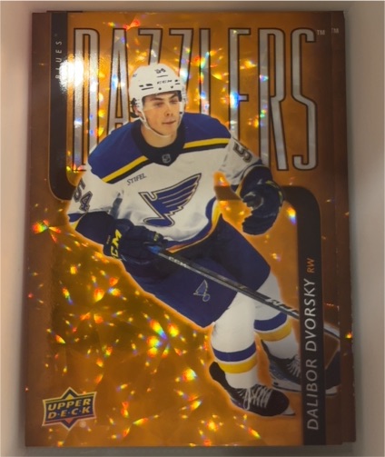 2025-26 Upper Deck Series 1 Dazzlers #DZ-7 Dalibor Dvorsky — front