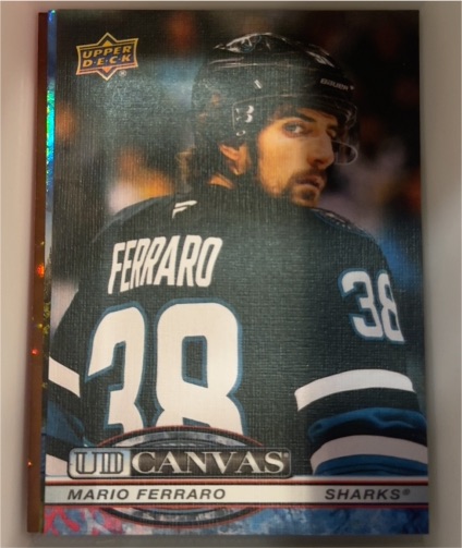 2025-26 Upper Deck Series 1 UD Canvas #C-71 Mario Ferraro — front