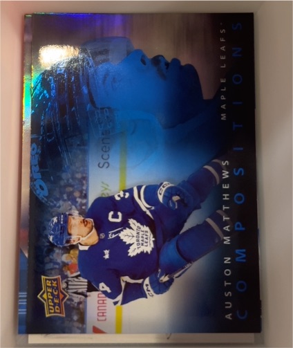 2025-26 Upper Deck Compositions #CMP-1 Auston Matthews — front