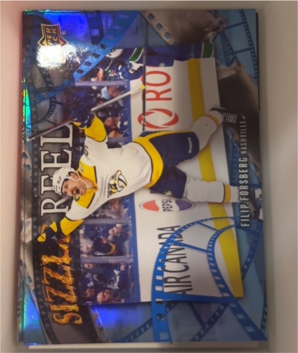 2025-26 Upper Deck Series 1 Sizzle Reel #SR-33 Filip Forsberg — front