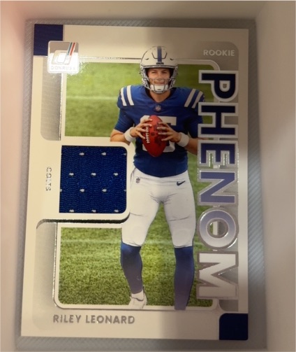 2025 Panini Donruss Rookie Phenom #RPJ-RLD Riley Leonard — front