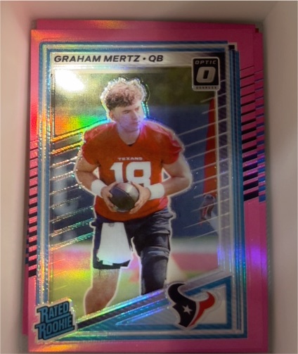 2025 Panini Donruss Optic Preview #347 Graham Mertz — front