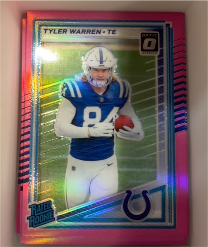2025 Panini Donruss Optic #337 Tyler Warren — front