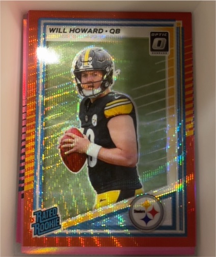 2025 Panini Donruss Optic #309 Will Howard — front