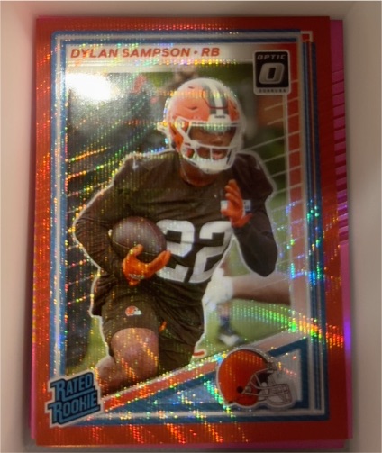 2025 Panini Donruss Optic #389 Dylan Sampson — front