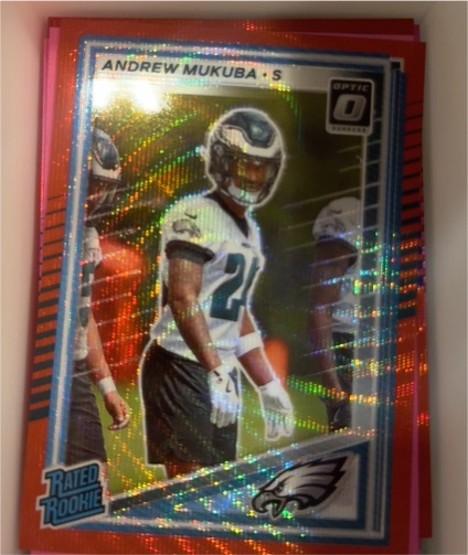 2025 Panini Donruss Optic #380 Andrew Mukuba — front