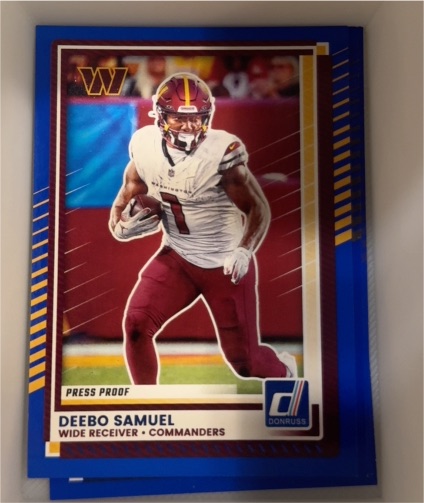 2025 Donruss #36 Deebo Samuel — front
