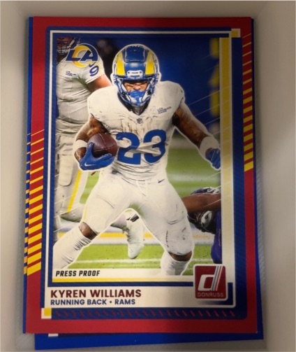 2025 Panini Donruss #138 Kyren Williams — front