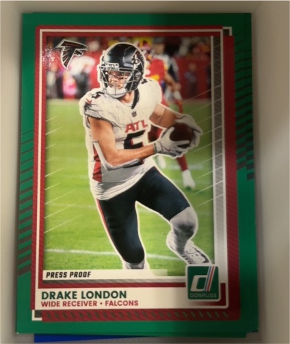 2025 Panini Donruss #225 Drake London — front