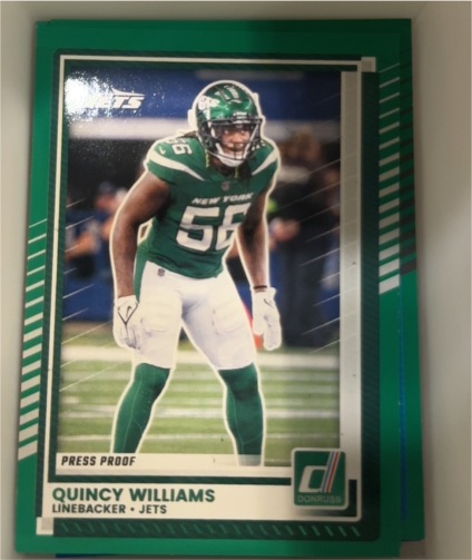 2025 Panini Donruss #157 Quincy Williams — front