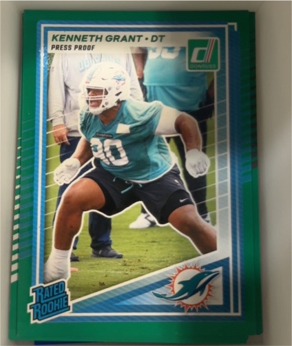 2025 Donruss #370 Kenneth Grant — front