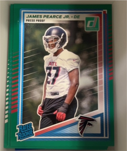 2025 Donruss #363 James Pearce Jr. — front