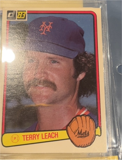 1983 Donruss #634 Terry Leach — front