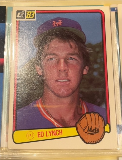 1983 Donruss #308 Ed Lynch — front