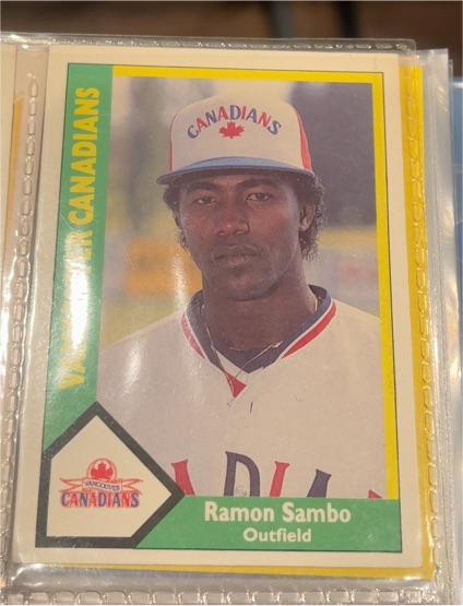 1990 CMC #15 Ramon Sambo — front