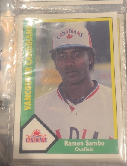 1990 CMC #15 Ramon Sambo — front